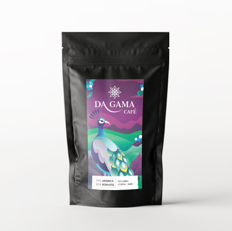 Kawa Ga Gama - 20% arabiki i 80% robusty - świeżo palona ziarnista kawa